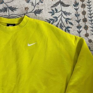 Nike - Neon Cropped sweatshirt